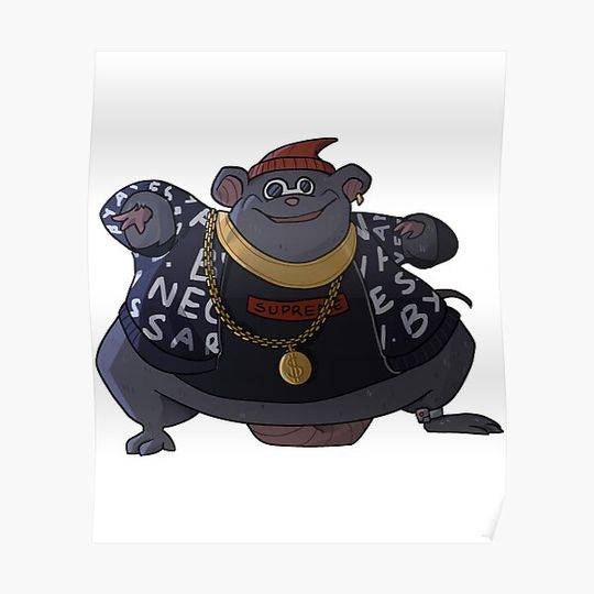 Discover Biggie cheese Premium Matte Vertical Poster