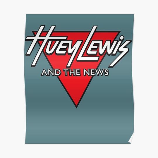Discover Huey Lewis  the News Premium Matte Vertical Poster