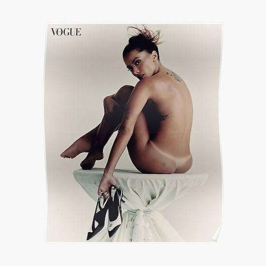 Discover Woman Potrait Premium Matte Vertical Poster