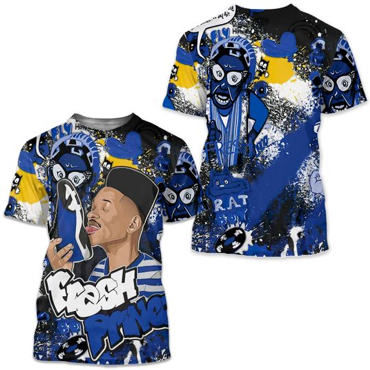 Discover FP Lick Jordan Unisex Sneaker Shirt Match 2023 Blue Laney 14s Tee