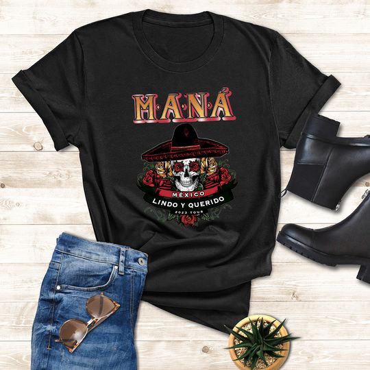 Discover Mana , Rock Mexicano Band T-shirt