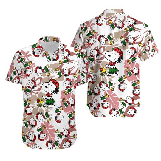 Discover Snoopy Summer Time Hawaiian Shirt Beach Shirt Fashion Summer Fan Hot Design Figure Space