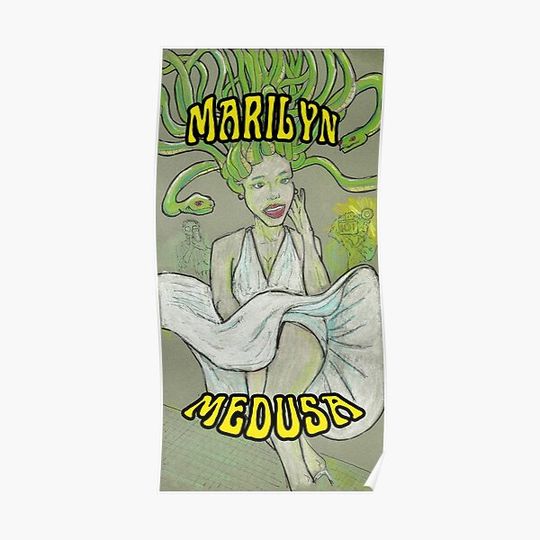 Discover Marilyn Medusa Premium Matte Vertical Poster
