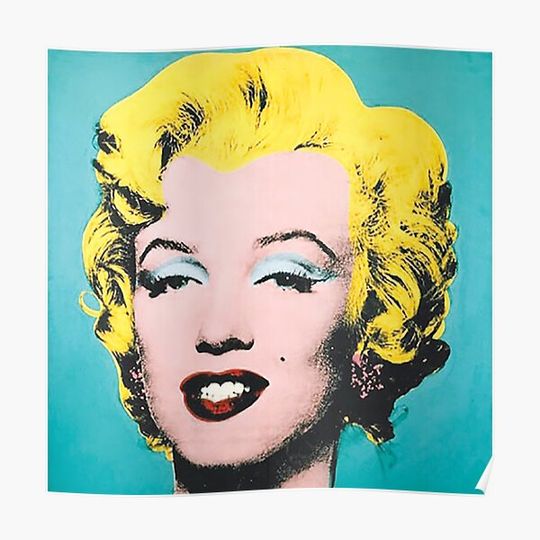 Discover Marilyn Monroe Pop Art Premium Matte Vertical Poster