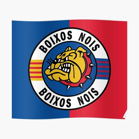 Discover Fans Barcelona Boixos Nois Premium Matte Vertical Poster