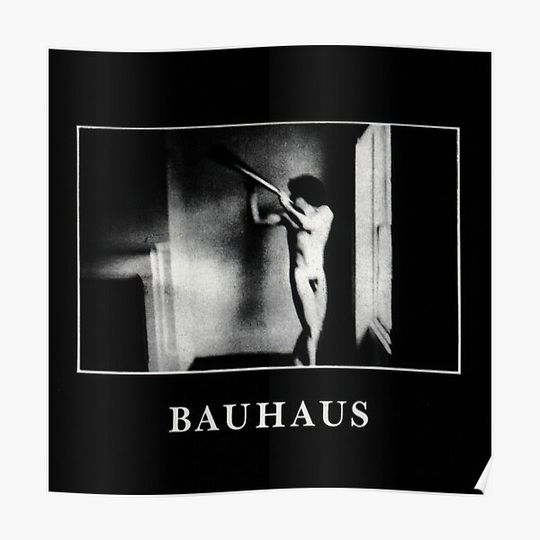 Discover bauhaus band  - cover album Premium Matte Vertical Poster