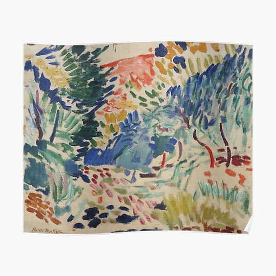 Discover Henri Matisse Landscape at Collioure Premium Matte Vertical Poster