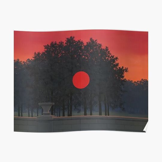 Discover Rene Magritte - The Banquet Premium Matte Vertical Poster