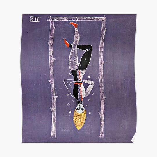 Discover Leonora Carrington - the hanged man 1955 Premium Matte Vertical Poster