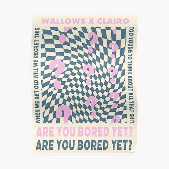 Discover are you bored yet?? Premium Matte Vertical Poster