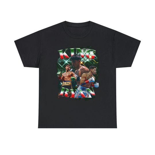 Discover Ryan "King Ryan" Garcia Vintage Bootleg Boxing Graphic Tee Shirt