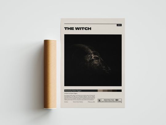 Discover The Witch Poster | Guy Ritchie | Minimalist Movie Poster