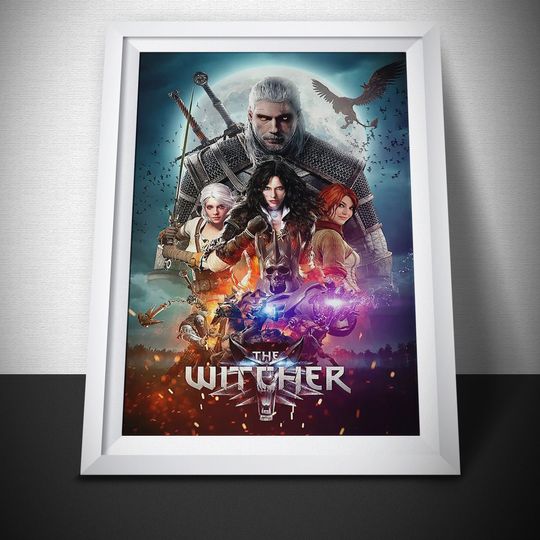 Discover The Witcher 3: Wild Hunt Posters | Gift for Home Decor