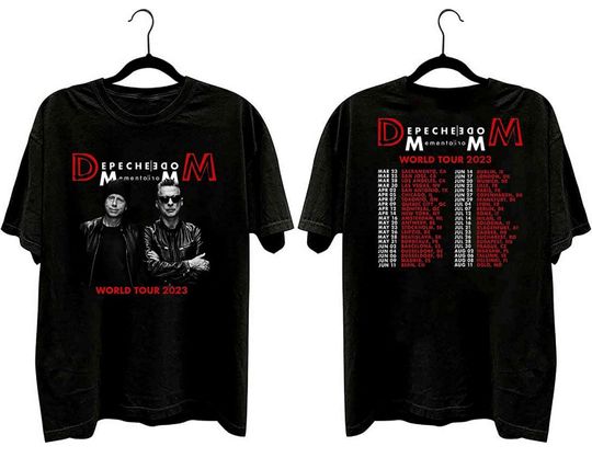 Discover Depeche Mode Memento Mori Tour 2023 Shirt