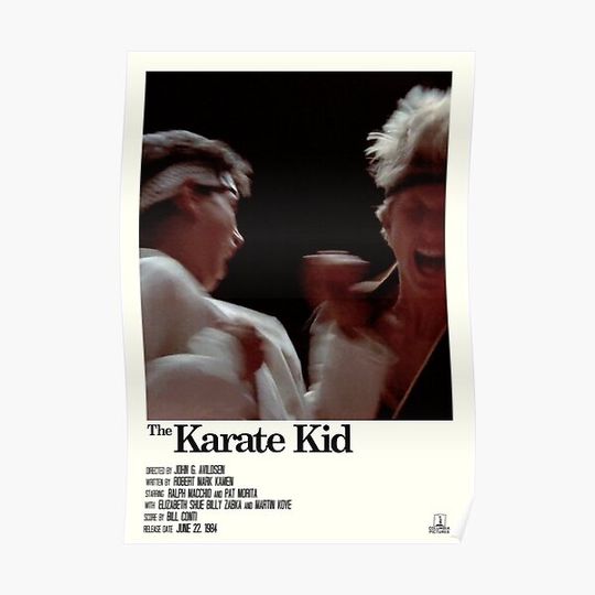 Discover The Karate Kid - "Tournament" Fan Poster Premium Matte Vertical Poster