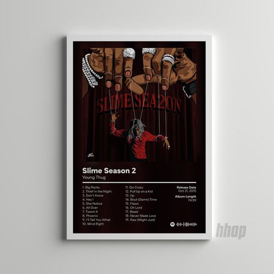 Discover Young Thug - Slime Season 2 -Album Poster