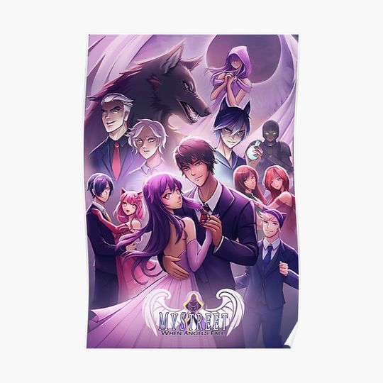 Discover Aesthetic Cover Aphmau Angels Cute Poster Premium Matte Vertical Poster