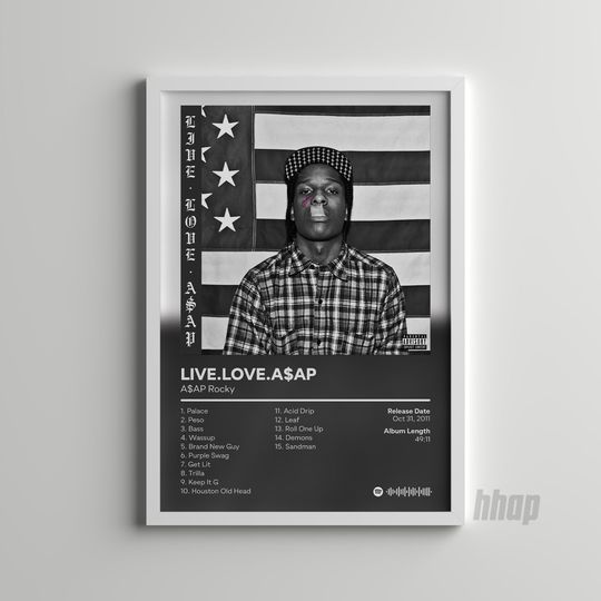 Discover ASAP Rocky - Live Love ASAP - Album Poster