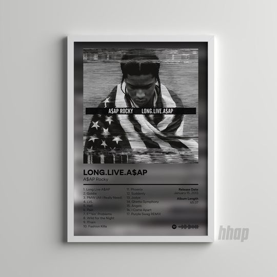 Discover ASAP Rocky - Long Live ASAP - Album Poster