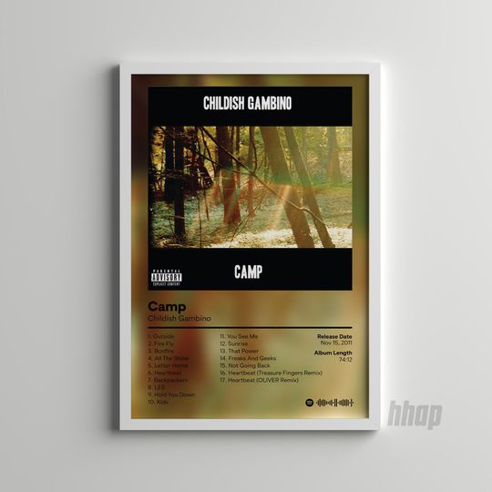 Discover Childish Gambino - Camp - Album Poster