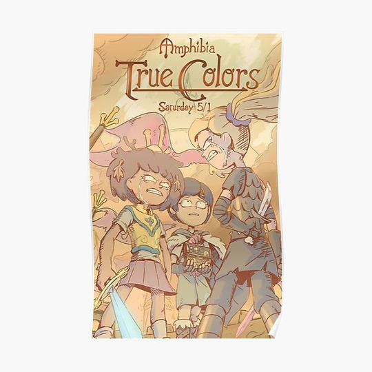 Discover Amphibia True Color Premium Matte Vertical Poster