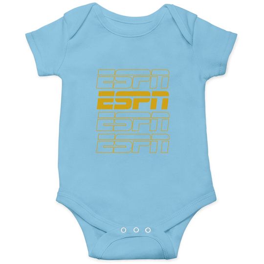 Discover Espn Gold Logo Stack V1 Onesies