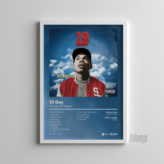 Discover Chance The Rapper - 10 Day - Album Poster