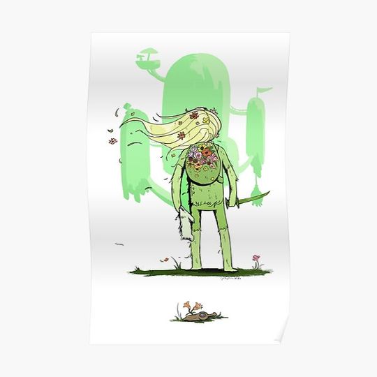 Discover 'Plant Me There' Premium Matte Vertical Poster