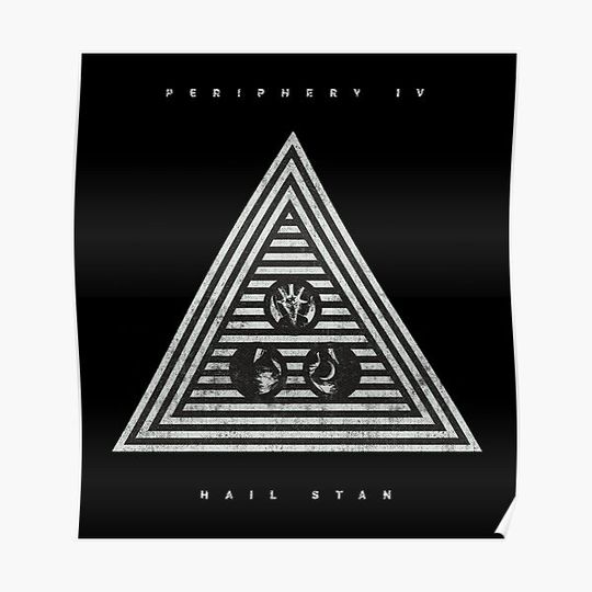 Discover Tigawei Show Periphery American Tour 2019 Premium Matte Vertical Poster