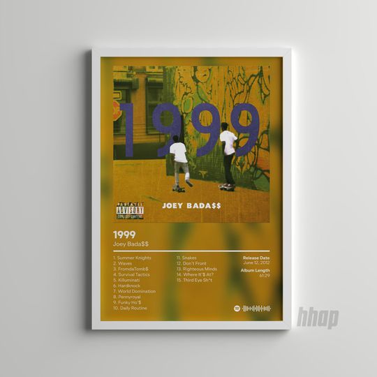 Discover Joey Badass - 1999 - Album Poster