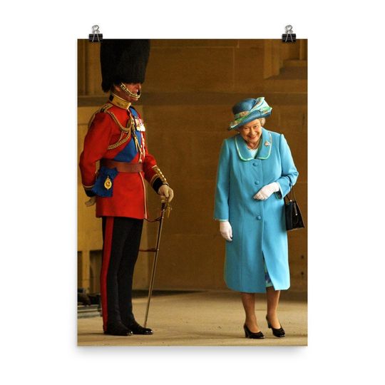 Discover Queen Elizabeth II with Prince Philip Poster