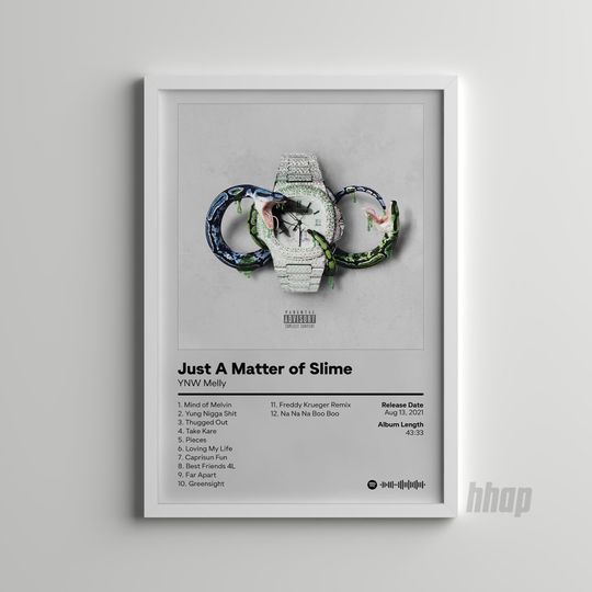 Discover YNW Melly - Just A Matter Of Slime - Album Poster