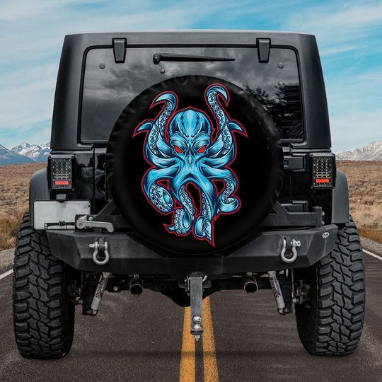 Discover The Kraken Octopus Spare Tire Cover