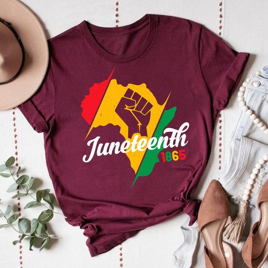 Discover Juneteenth T-Shirt,Juneteenth Afro Freeish Tee, Freeish Since 1865,2023 Black Independence Day