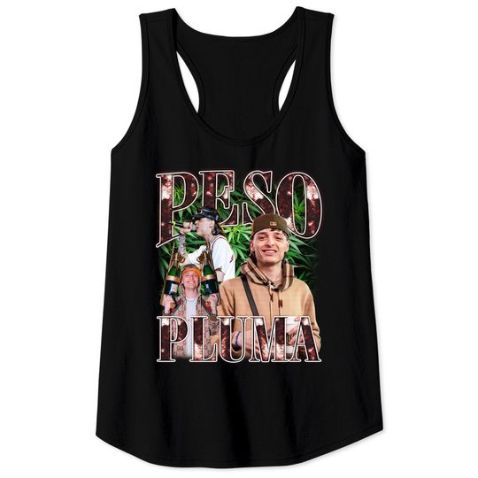 Discover Peso Pluma Tank Tops, Graphic Peso Pluma Unisex Tank Tops