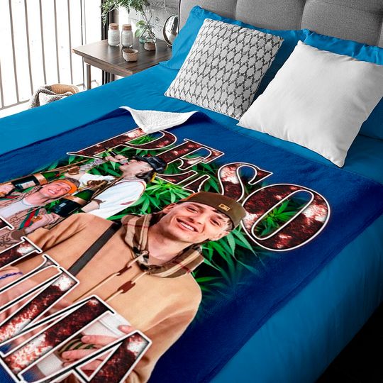 Discover Peso Pluma Baby Blankets, Graphic Peso Pluma Unisex Baby Blankets