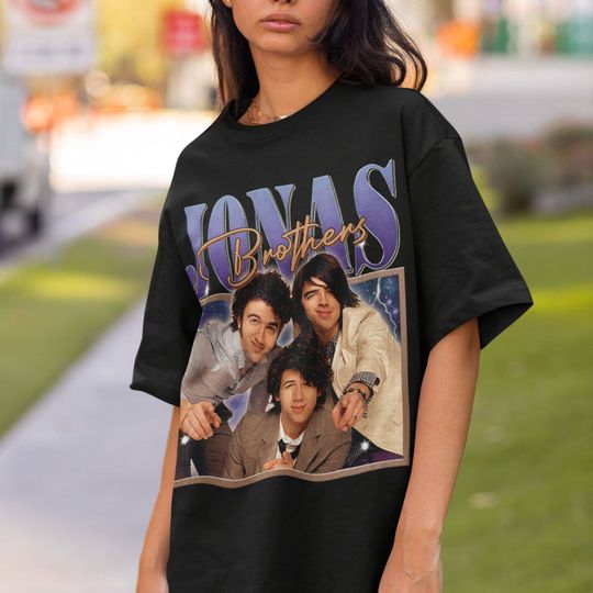 Discover Vintage Nick Jonas  shirt, Kevin Jonas Fan Tees, Brothers Band shirt