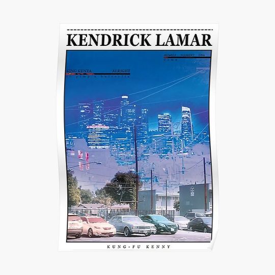 Discover Kendrick Lamar Poster Premium Matte Vertical Poster