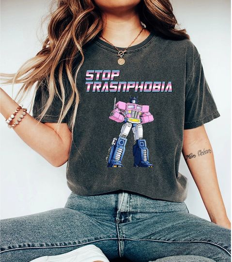 Discover Stop Transphobia T-Shirt