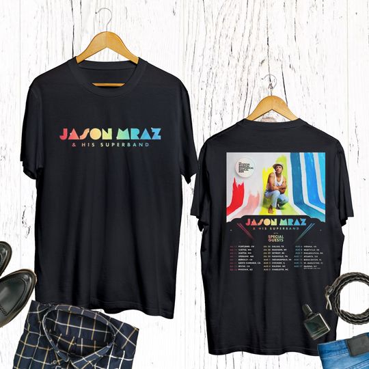 Discover Vinatge Jason Mraz All Size T-Shirt, Jason Mraz  Unisex T-shirt 2023