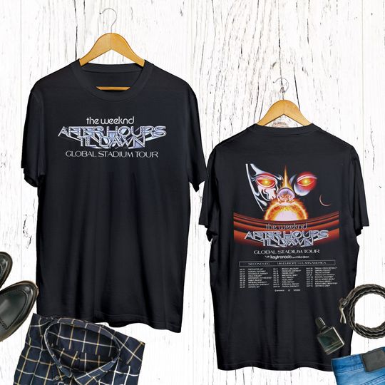 Discover 2023 Weeknds After Hours Til Dawn Tour T-Shirt