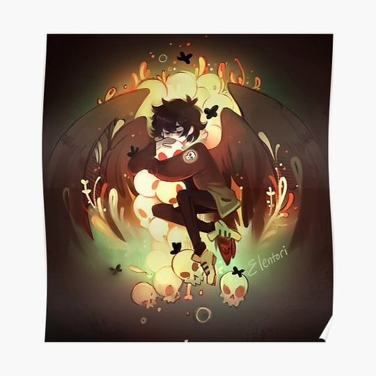 Discover Comfort in Darkness Premium Matte Vertical Poster