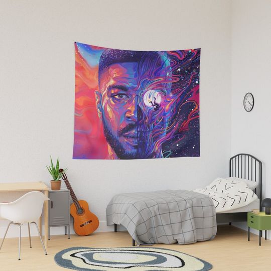 Discover MAN ON THE MOON 3 ALBUM COVER Tapestry