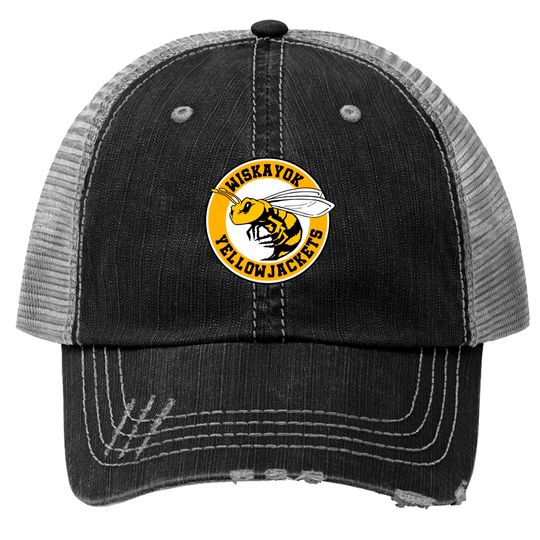 Discover Yellowjackets Logo Trucker Hats