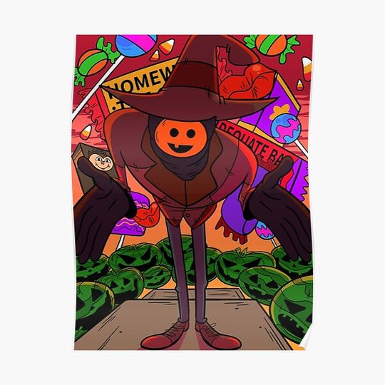 Discover Summerween Trickster Premium Matte Vertical Poster