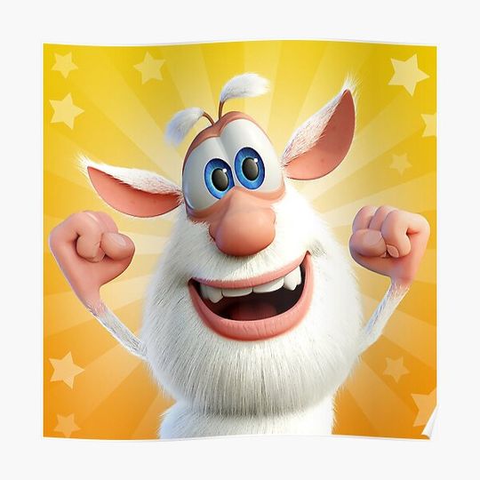 Discover Threebob Booba Animation for kids 2020 Premium Matte Vertical Poster