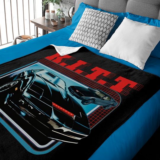 Discover K.I.T.T. Knight Rider Vintage Baby Blankets