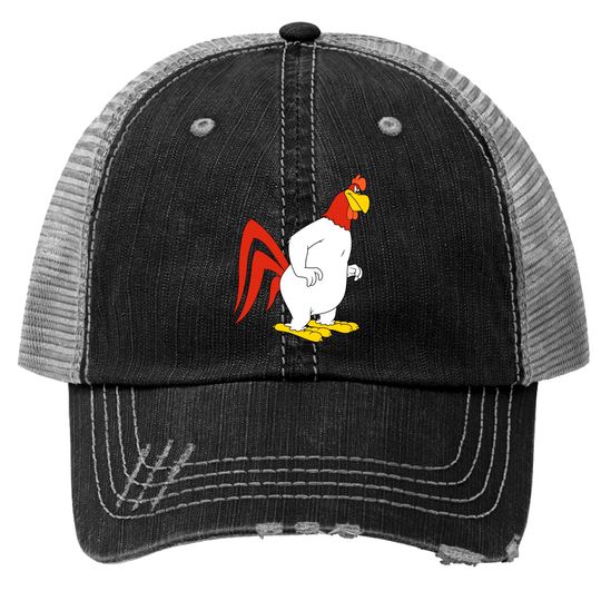 Discover Foghorn Leghorn Print Trucker Hat