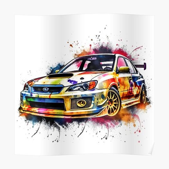 Discover Subaaru Premium Matte Vertical Poster