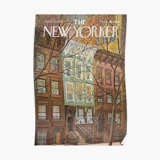 Discover New Yorker April 12th, 1969 Premium Matte Vertical Poster